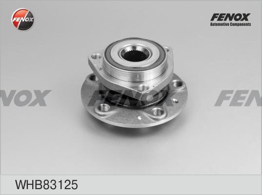 Fenox WHB83125 - Ступица колеса, поворотный кулак avtokuzovplus.com.ua