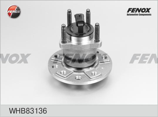 Fenox WHB83136 - Ступица колеса, поворотный кулак autodnr.net