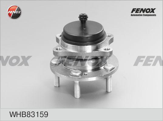 Fenox WHB83159 - Ступица колеса, поворотный кулак autodnr.net