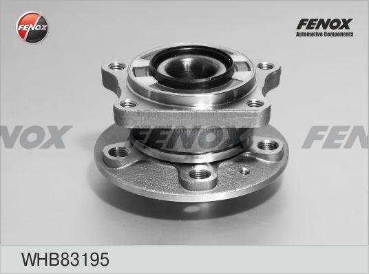 Fenox WHB83195 - Ступица колеса, поворотный кулак autodnr.net