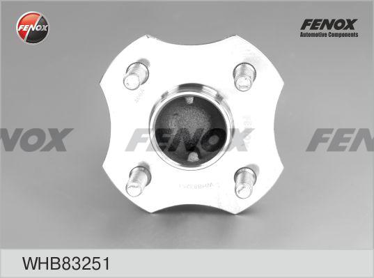 Fenox WHB83251 - Ступица колеса, поворотный кулак avtokuzovplus.com.ua