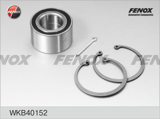 Fenox WKB40152 - Комплект подшипника ступицы колеса autodnr.net