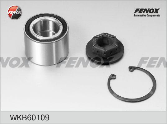 Fenox WKB60109 - Комплект подшипника ступицы колеса autodnr.net