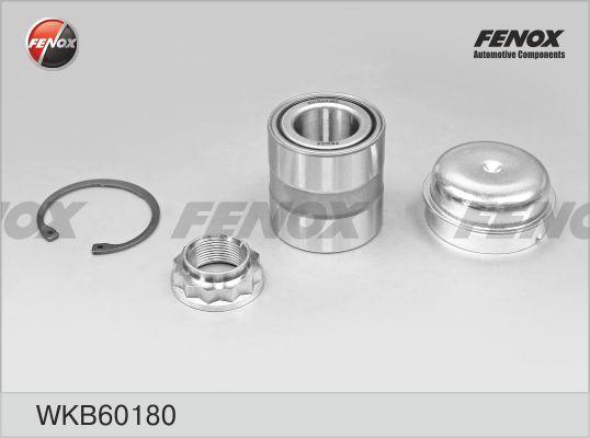 Fenox WKB60180 - Комплект подшипника ступицы колеса autodnr.net