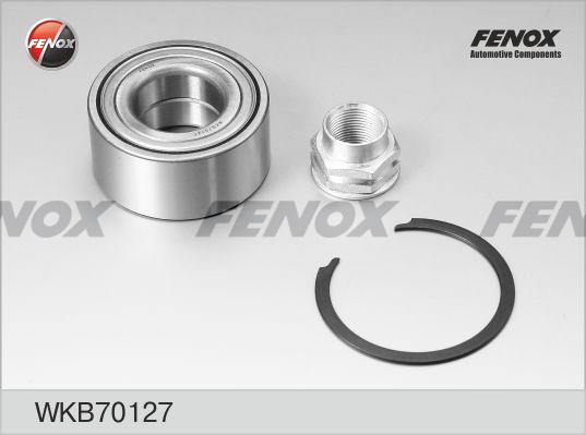 Fenox WKB70127 - Комплект подшипника ступицы колеса autodnr.net