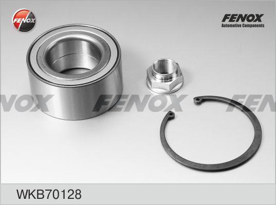 Fenox WKB70128 - Комплект подшипника ступицы колеса autodnr.net