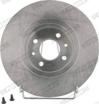 Ferodo DDF1124X - Тормозной диск autodnr.net