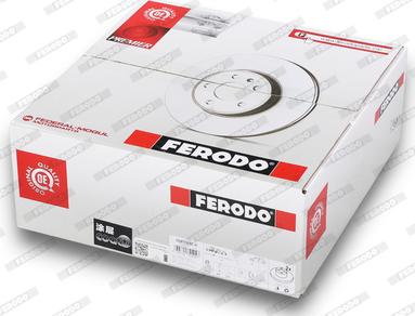 Ferodo DDF1305C-D - Гальмівний диск autocars.com.ua