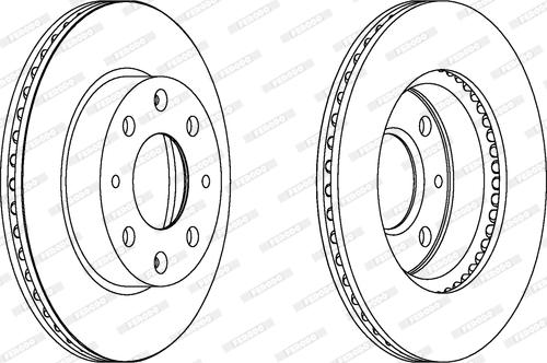 Roadhouse 6320.10 - Гальмівний диск autocars.com.ua