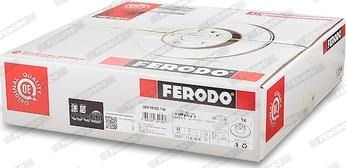 Ferodo DDF1518C-1-D - Тормозной диск avtokuzovplus.com.ua