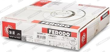 Ferodo DDF1528C-1-D - Гальмівний диск autocars.com.ua