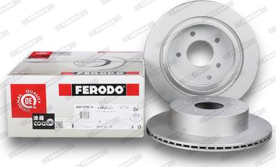 Ferodo DDF1579C-D - Гальмівний диск autocars.com.ua