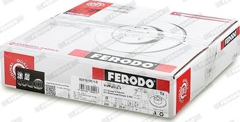 Ferodo DDF1617C-1-D - Гальмівний диск autocars.com.ua