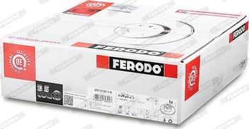 Ferodo DDF1715C-1-D - Тормозной диск avtokuzovplus.com.ua