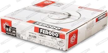 Ferodo DDF1780C-1-D - Гальмівний диск autocars.com.ua