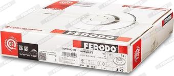 Ferodo DDF1818C-1-D - Тормозной диск avtokuzovplus.com.ua