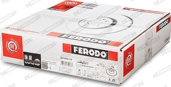 Ferodo DDF1878C-1-D - Гальмівний диск autocars.com.ua