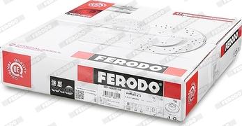 Ferodo DDF1988DC-1-D - Гальмівний диск autocars.com.ua