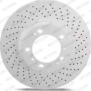 Ferodo DDF2020RDC-1-D - Гальмівний диск autocars.com.ua