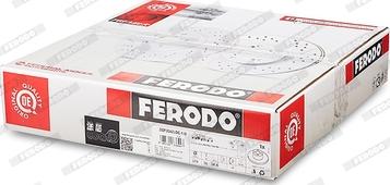 Ferodo DDF2042LDC-1-D - Гальмівний диск autocars.com.ua