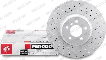 Ferodo DDF2042RDC-1-D - Гальмівний диск autocars.com.ua