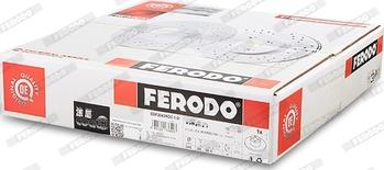 Ferodo DDF2043RDC-1-D - Гальмівний диск autocars.com.ua