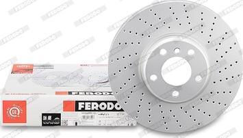 Ferodo DDF2043RDC-1-D - Гальмівний диск autocars.com.ua