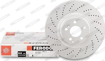 Ferodo DDF2051DC-1-D - Тормозной диск avtokuzovplus.com.ua