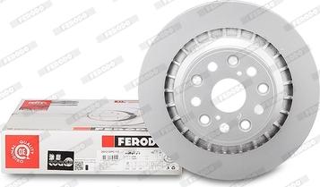 Ferodo DDF2128RC-1-D - Гальмівний диск autocars.com.ua