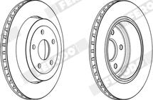 Ferodo DDF2144X - Тормозной диск avtokuzovplus.com.ua