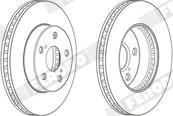 Ferodo DDF2302X - Тормозной диск autodnr.net