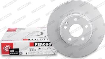 Ferodo DDF2460C-1-D - Гальмівний диск autocars.com.ua