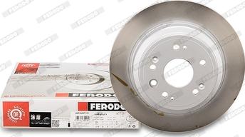 Ferodo DDF2529P-1-D - Гальмівний диск autocars.com.ua