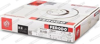 Ferodo DDF2537P-1-D - Гальмівний диск autocars.com.ua