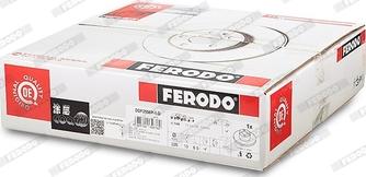 Ferodo DDF2556P-1-D - Гальмівний диск autocars.com.ua