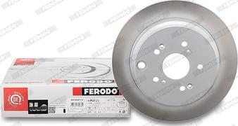 Ferodo DDF2556P-1-D - Гальмівний диск autocars.com.ua