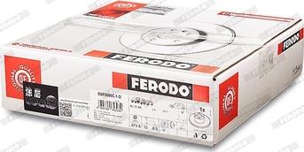 Ferodo DDF2560C-1-D - Тормозной диск avtokuzovplus.com.ua