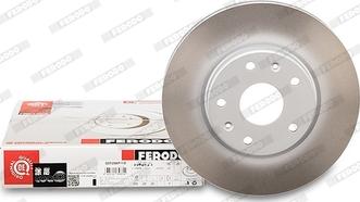 Ferodo DDF2566P-1-D - Гальмівний диск autocars.com.ua