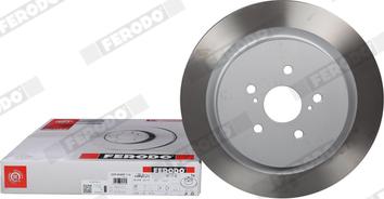 Ferodo DDF2640P-1-D - Гальмівний диск autocars.com.ua