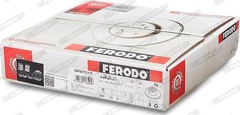 Ferodo DDF2671C-1-D - Гальмівний диск autocars.com.ua