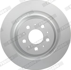 Ferodo DDF3016C-1-D - Гальмівний диск autocars.com.ua