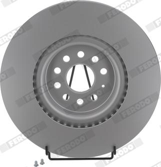 Ferodo DDF3120C - Гальмівний диск autocars.com.ua