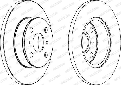 TRW 186510 - Гальмівний диск autocars.com.ua