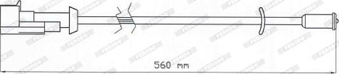 Ferodo FAI209 - Сигналізатор, знос гальмівних колодок autocars.com.ua