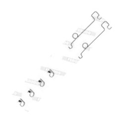 Ferodo FBA437 - Комплектуючі, колодки дискового гальма autocars.com.ua