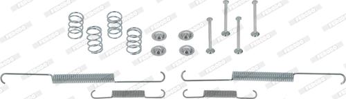 Ferodo FBA84 - Комплектуючі, барабанний гальмівний механізм autocars.com.ua