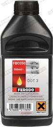 Ferodo FBC050 - Гальм. рідина 0.5 л. autocars.com.ua