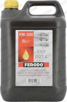 Ferodo FBL500 - Тормозная жидкость avtokuzovplus.com.ua