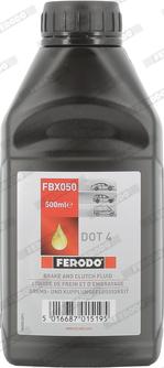 Ferodo FBX050 - Гальмівна рідина autocars.com.ua
