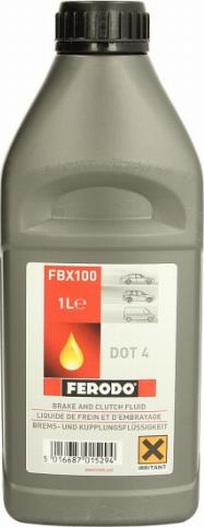 Ferodo FBX100A - Тормозная жидкость autodnr.net